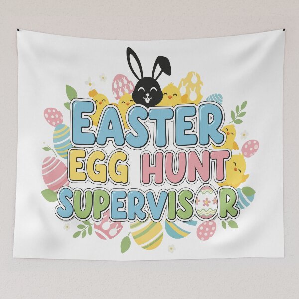 Item preview, funny easter Easter Egg Hunt Supervisor  designed and sold by Uglyandcute.