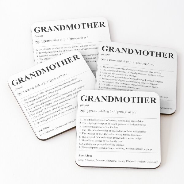 Item preview, Grandmother Definition Funny Grandma Quote designed and sold by DrTol.