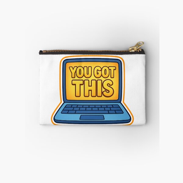 Item preview, You Got This Laptop Motivation Sticker designed and sold by LumereAndCoeur.