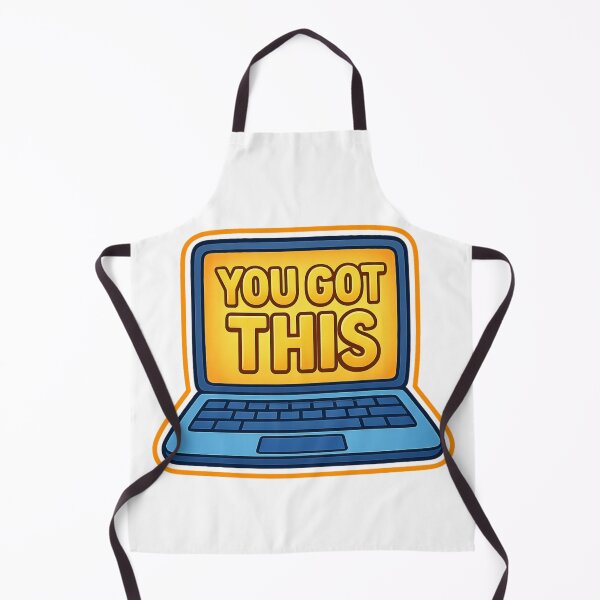 Item preview, You Got This Laptop Motivation Sticker designed and sold by LumereAndCoeur.