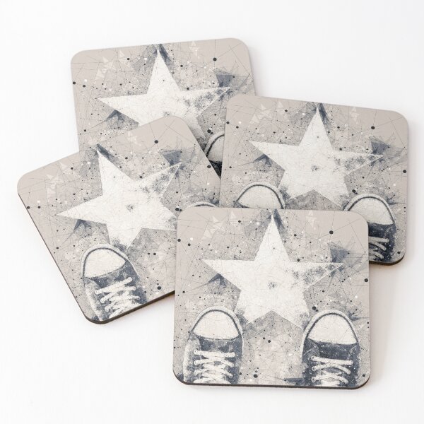 Item preview, Young person on the road with star shape imprint  designed and sold by stevanovicigor.