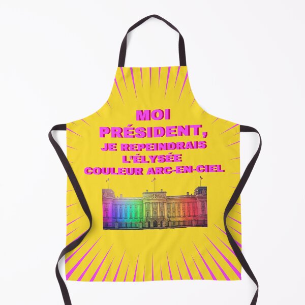 Item preview, If I were president, I would repaint the Elysée Palace in rainbow colours. designed and sold by Mademoiselle Bigoudis.