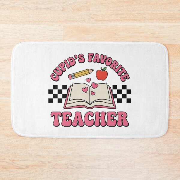 Item preview, Retro Groovy Cupids Favorite Teacher designed and sold by DizzyShirts1.