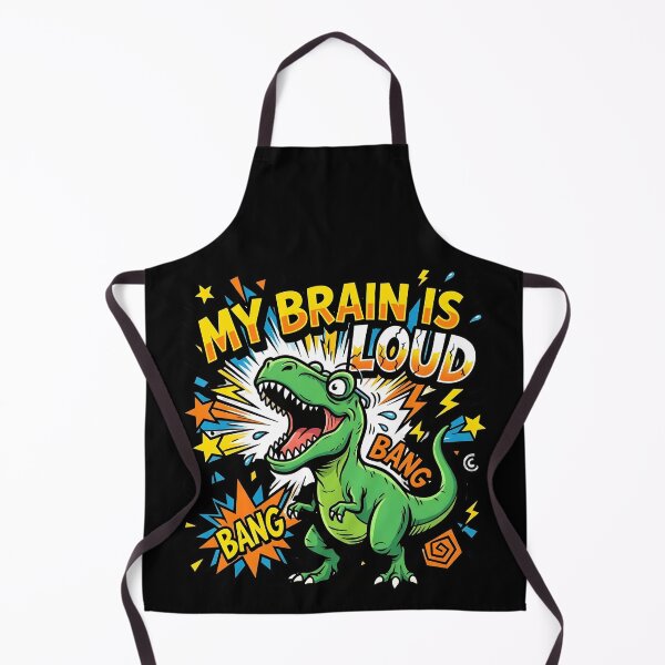 Item preview, ADHD Rex - My Brain Is Loud Screaming Dinosaur  designed and sold by WowDezign.