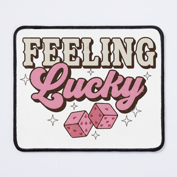 Item preview, Trendy Feeling Lucky Heart Dice Valentine designed and sold by DizzyShirts1.