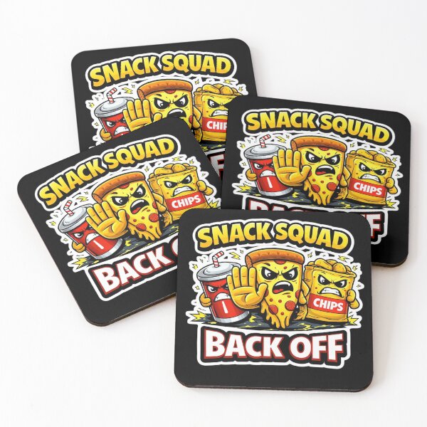 Item preview, SNACK SQUAD – BACK OFF designed and sold by Timeless Junction.