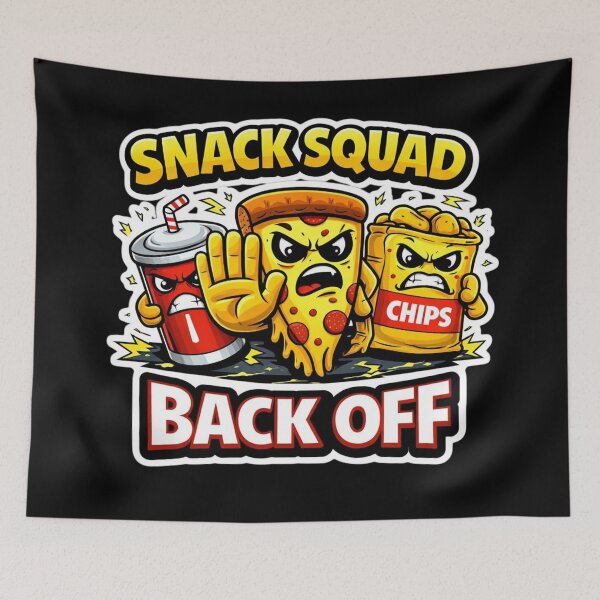 Item preview, SNACK SQUAD – BACK OFF designed and sold by Timeless Junction.