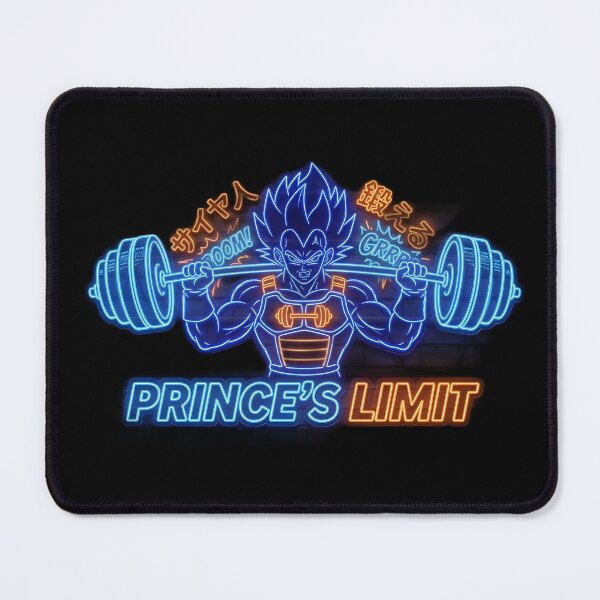 Item preview, Prince's Limit Gym Neon Workout Anime Aesthetic designed and sold by Over 9000 Gains.