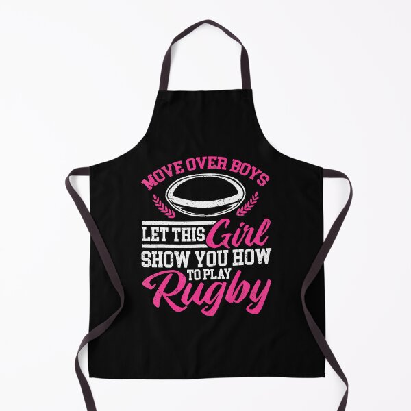 Item preview, Move Over Boys Rugby Girl Quote designed and sold by GabrieSketcham.