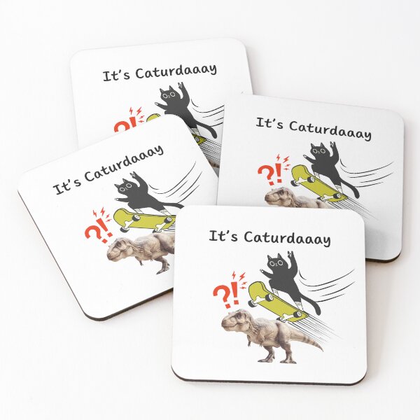 Item preview, It's cat day! designed and sold by ErbilK.