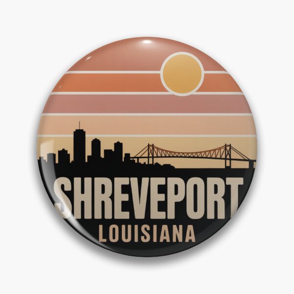 Item preview, Shreveport Louisiana: Warm Sunset Skyline  designed and sold by CircinusStore.
