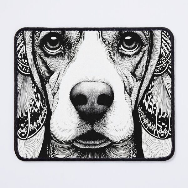 Item preview, Intricate beagle Portrait designed and sold by lautir.