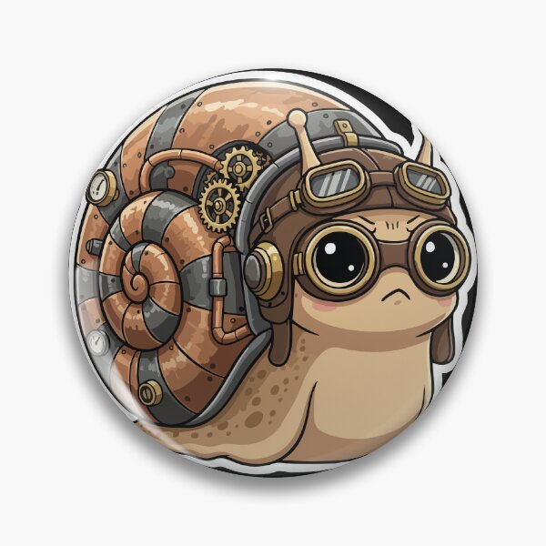 Item preview, Steampunk Aviator Snail Copper Shell designed and sold by PixelStudioBe.