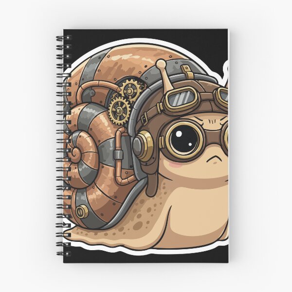 Item preview, Steampunk Aviator Snail Copper Shell designed and sold by PixelStudioBe.