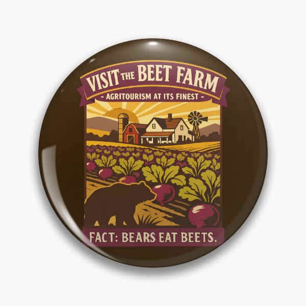 Item preview, Rustic Beet Farm Agritourism Travel Poster designed and sold by agearb.