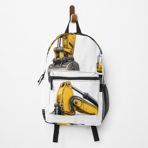 Item preview, Heavy Duty Crawler Excavator Construction Machine – Industrial Engineering Artwork designed and sold by Radekku.