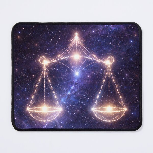 Item preview, Libra Zodiac Constellation – Elegant Celestial Balance Design designed and sold by RolMerch.