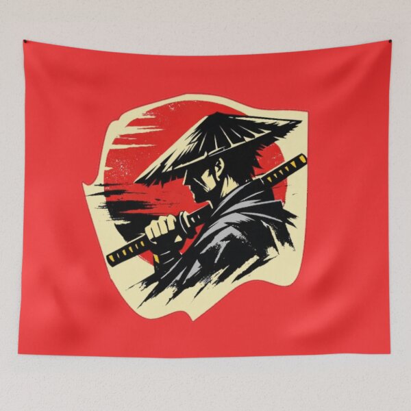 Item preview, Anime samurai warrior japanese sword designed and sold by JaroDesign2023.
