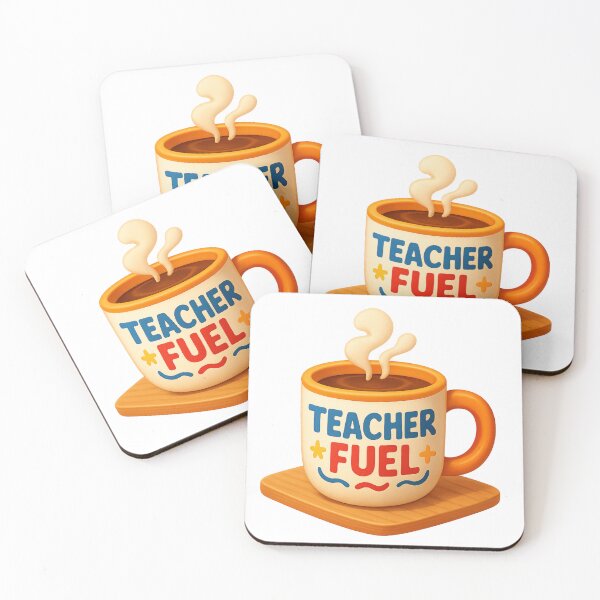 Item preview, Teacher Fuel Coffee Design Cute Teacher Gift designed and sold by LumereAndCoeur.