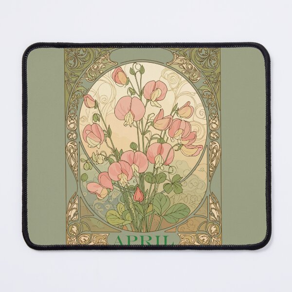 Item preview, Sweet Pea April Birth Month Flower designed and sold by taiche.