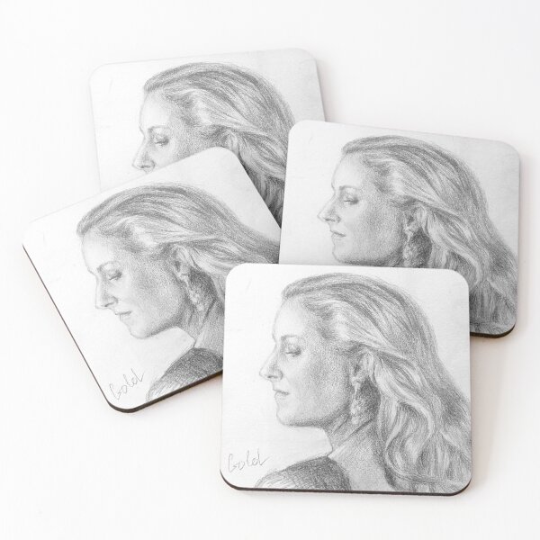 Item preview, Diana Damrau drawing designed and sold by GoldsteinART.