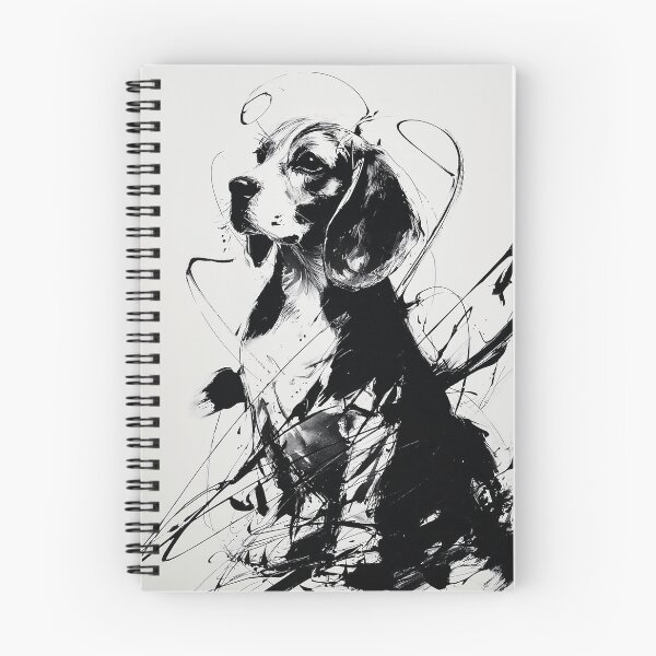 Item preview, Elegant Abstract beagle Portrait designed and sold by lautir.