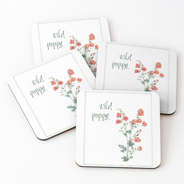 Artikelvorschau, Wildmohn – Vintage-Illustration einer botanischen Blume entworfen und verkauft von AggyCreatif.