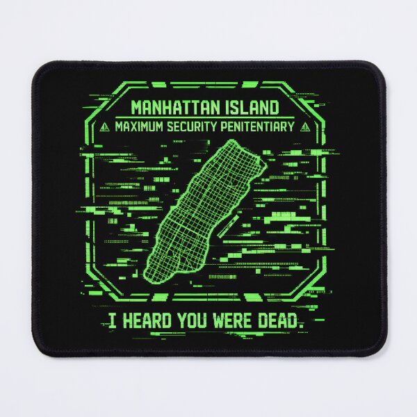Item preview, Maximum Security Island Wireframe Map Graphic designed and sold by agearb.