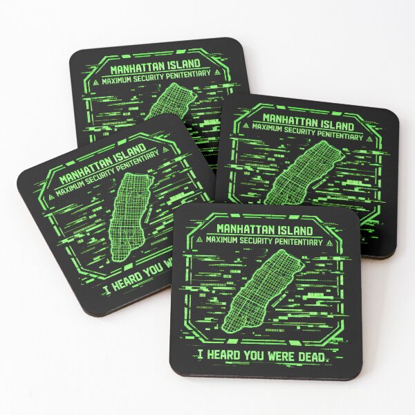 Item preview, Maximum Security Island Wireframe Map Graphic designed and sold by agearb.