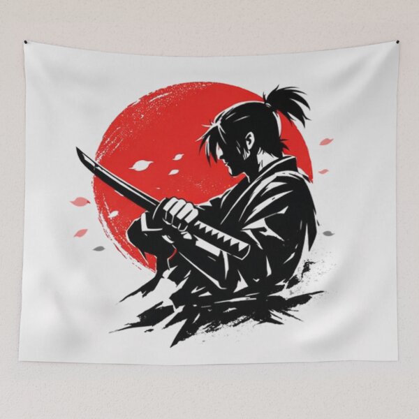 Item preview, Anime samurai warrior  designed and sold by JaroDesign2023.