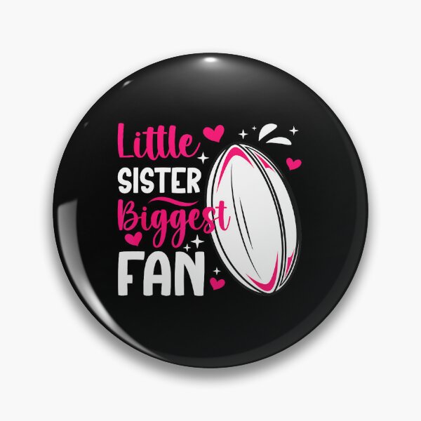 Item preview, Little Sister Biggest Fan Cheer Quote designed and sold by GabrieSketcham.