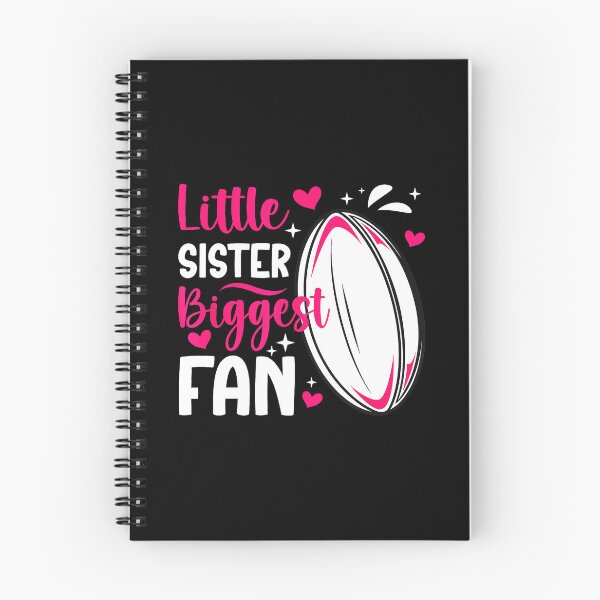 Item preview, Little Sister Biggest Fan Cheer Quote designed and sold by GabrieSketcham.