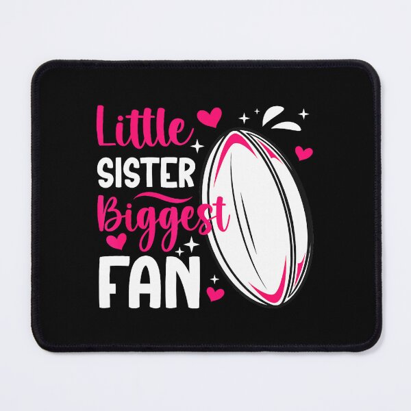 Item preview, Little Sister Biggest Fan Cheer Quote designed and sold by GabrieSketcham.