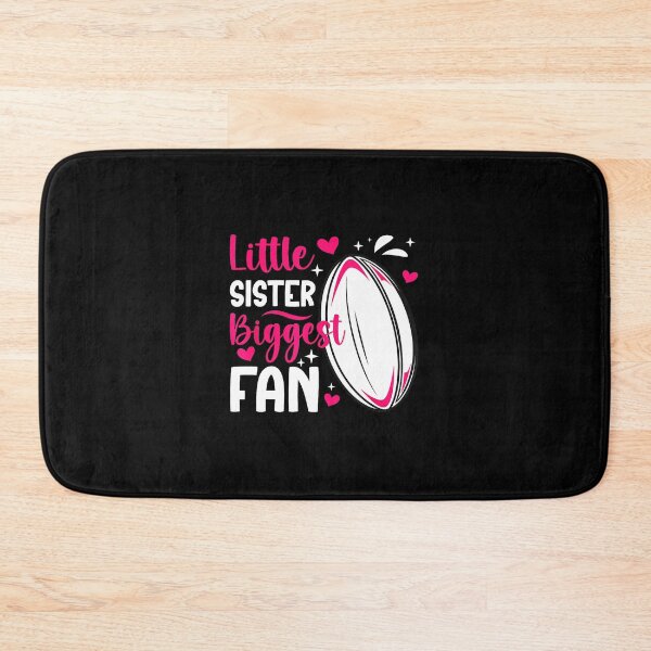 Item preview, Little Sister Biggest Fan Cheer Quote designed and sold by GabrieSketcham.