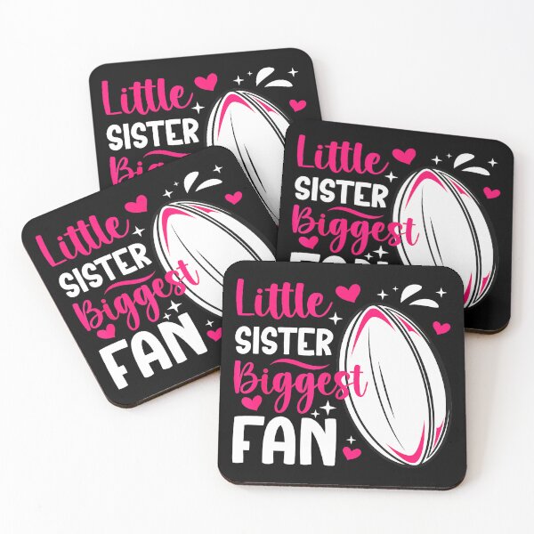 Item preview, Little Sister Biggest Fan Cheer Quote designed and sold by GabrieSketcham.