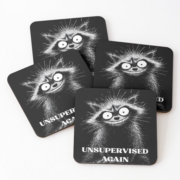 Item preview, Funny Raccoon Meme Collection – Unsupervised Again Raccoon Meme Chaotic Energy Funny Humor   designed and sold by MiraLumeStudio.