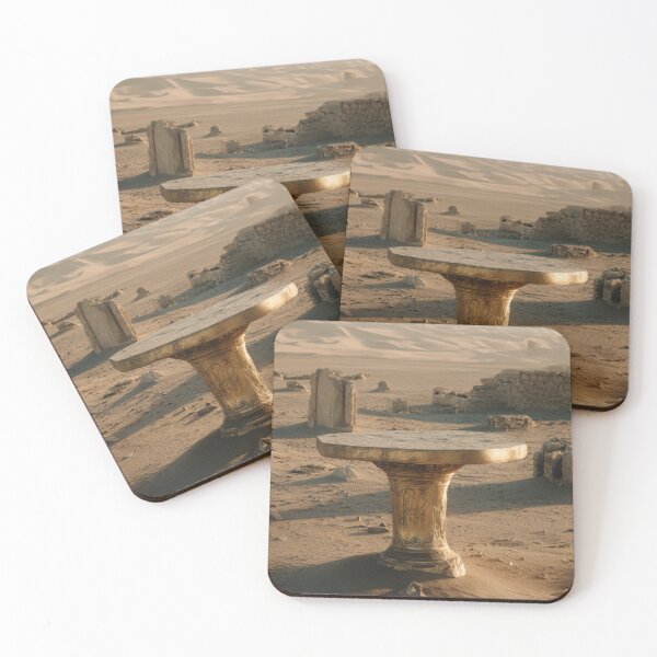 Item preview, Symbolic Desert Table Art  designed and sold by Relada.