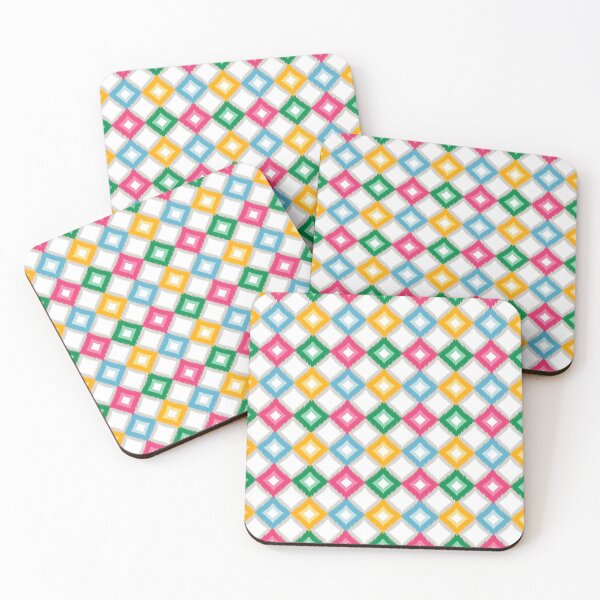 Item preview,  Seamless patterm Modern ikat Prism geometry designed and sold by bykaewjai-art.