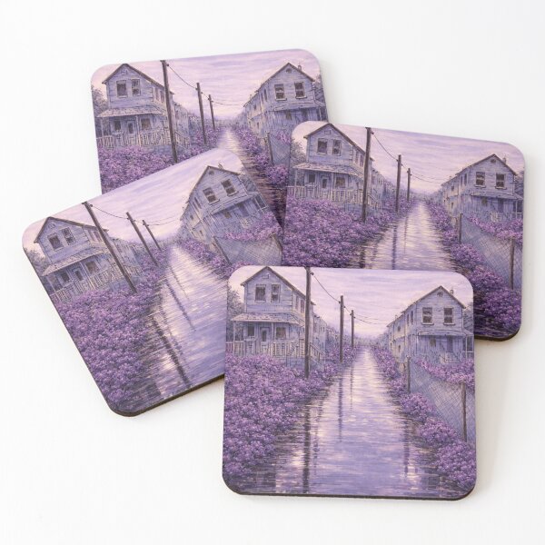 Item preview, Faded Neighborhood After the Rain designed and sold by Abzed.