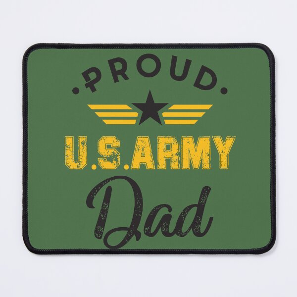 Item preview, Proud US Army Dad Military Father Patriotic Soldier Family Support designed and sold by 19Beauty.