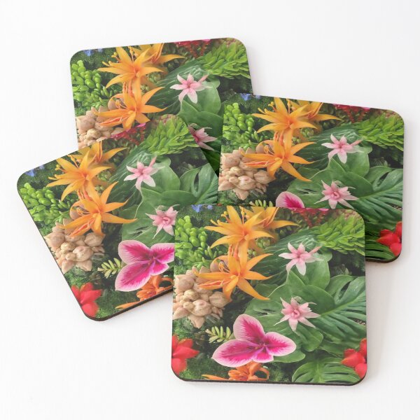 Item preview, Enchanting Tropical Oasis: Vibrant Blossoms & Exotic Plants for Mindful Spaces designed and sold by PSYCRAFTINGSTORE.
