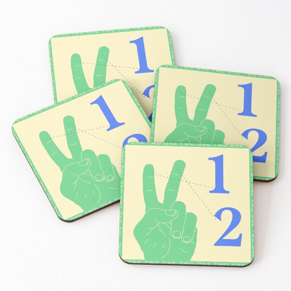 Item preview, Retro One Two Counting Hand Graphic designed and sold by Be-bored.