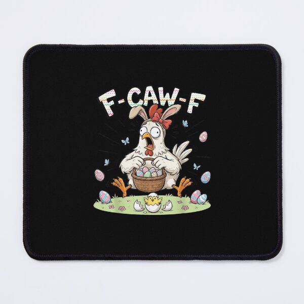 Item preview, F-Caw-F Chicken Bunny Rooster Meme Funny Easter Day  designed and sold by Juansustait.