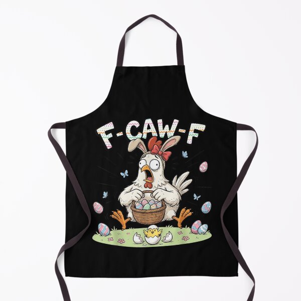 Item preview, F-Caw-F Chicken Bunny Rooster Meme Funny Easter Day  designed and sold by Juansustait.