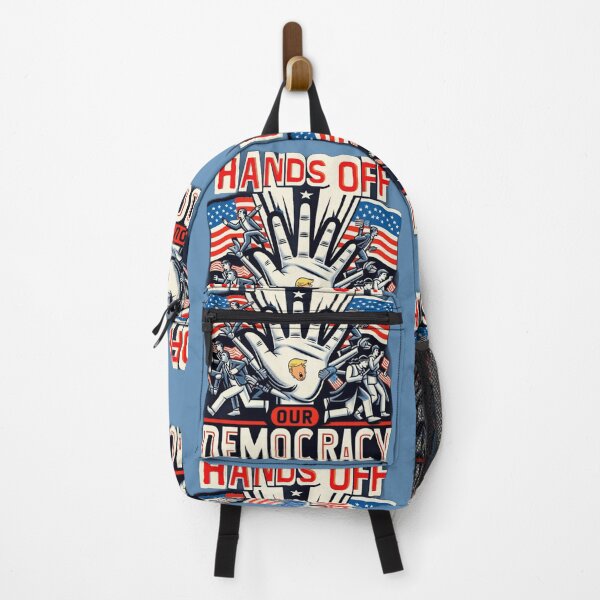 Item preview, Banner: Hands off our democracy designed and sold by JaroDesign2023.