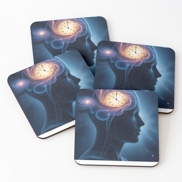 Item preview, Time Inside Mind | Universe Thinking Concept Art designed and sold by SoulGraphixx.