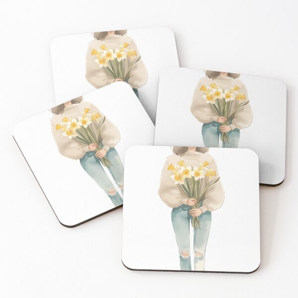 Item preview, Flower Girl Daffodils designed and sold by MayflowerandIvy.