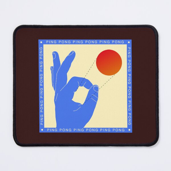 Item preview, Retro Pop Art Ping Pong Flick Graphic designed and sold by Be-bored.