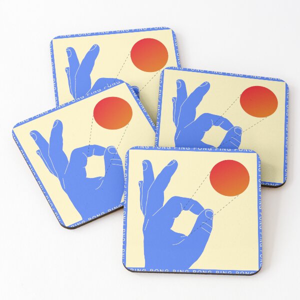 Item preview, Retro Pop Art Ping Pong Flick Graphic designed and sold by Be-bored.