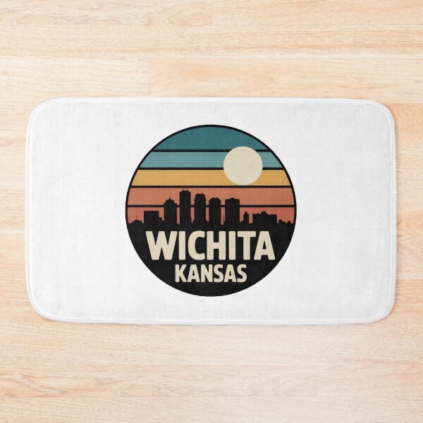 Item preview, Wichita, KS | Sunset Skyline Teal Amber designed and sold by CircinusStore.